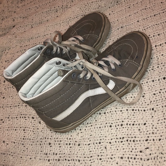 Women’s grey high top vans - Picture 4 of 5